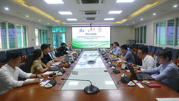 Phó Viện trưởng Đinh Quốc Dân tiếp và làm việc với đoàn công tác Jica Nhật Bản và Công ty Life Design Kabaya Việt Nam