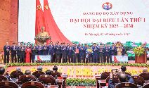 Ra mắt Ban Chấp hành Đảng bộ Bộ Xây dựng khóa I, nhiệm kỳ 2025 - 2030