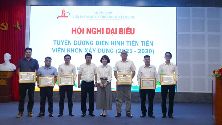 Hội nghị đại biểu tuyên dương điển hình tiên tiến Viện Khoa học công nghệ xây dựng (2025-2030)