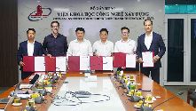 Ký kết thoả thuận hợp tác nghiên cứu “Nhà lắp ghép nhiều tầng phát thải Các-bon thấp”